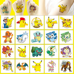 YONGAI cute monsters applied on arm for fun, waterproof wear.