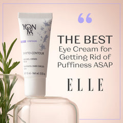 Close-up of creamy Yonka Phyto-Contour texture indicating rich hydration