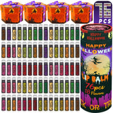 Yopela Halloween lip balm 76-pack collection displays 18 flavors for gifting.