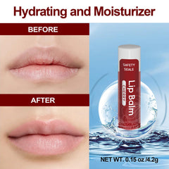 Yopela lip balm with nourishing oils and shea butter for dry lips