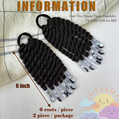 YOROSTAR crochet-style beads for kids creates a colorful, easy-wear look