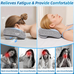 Yoshiko pillow with removable cover for easy cleaning and lasting comfort.