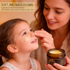 Yotdar balm on hand illustrates quick-absorbing hydration.