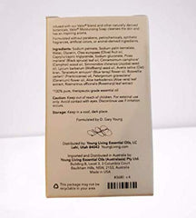 Closeup of Valor moisturizing bar soap lather, showing creamy foam and gentle cleansing action