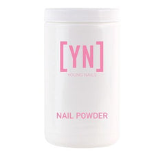 Young Nails acrylic cover powder self-leveling for a smooth extension finish