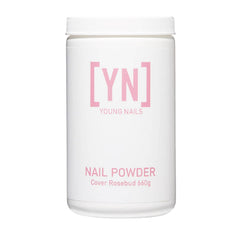 Young Nails Acrylic Powders Cover bottle pour shows smooth texture for even application