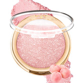 YOUNG VISION pressed powder highlighter delivers a 3D glow with ultra-fine particles.
