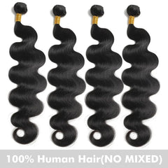 Youngirl body wave 18-inch bundles provide elegant length and versatile styling.