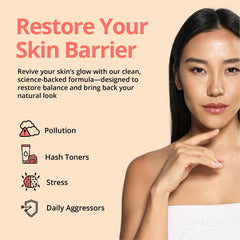YOUZU Hypochlorous Acid Daily Refresh Spray in action for quick mid-day toning.