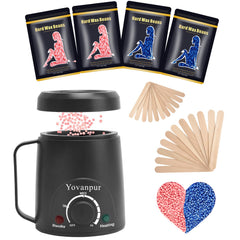 Yovanpur mini wax warmer for at-home hair removal, compact and easy to use.