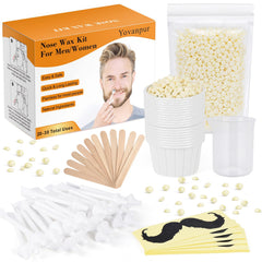 Yovanpur nose wax kit 120g pack for quick at-home hair removal