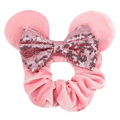 YOVECATHOU sparkle sequin bow hairband catches light for party-ready style.
