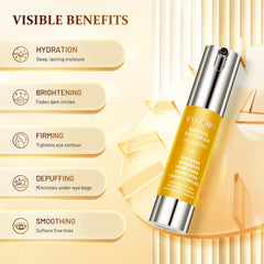 YOYORY Retinol Eye Cream peptide-technology supports renewal around the eyes