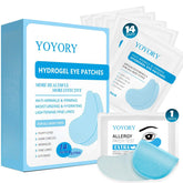 YOYORY hydrogel under-eye patch closeup showing hydration and soothing feel.