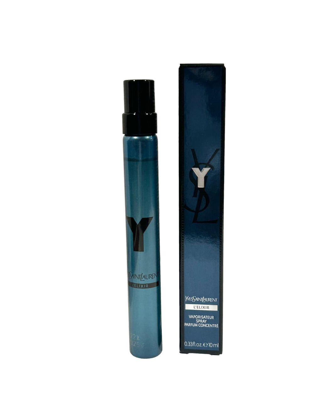 YSL Y Elixir travel spray 10ml bottle for on-the-go fragrance