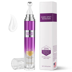 YTDB Dark Spot Remover bottle and roller for precise application and smoother skin.