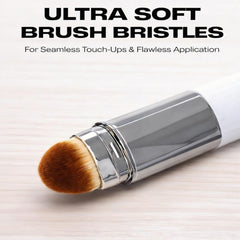 YTDJ Blanc Cover Cream Stick showing buildable coverage from medium to full