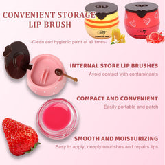 YU KUI LX lip mask night-use scenario, soothing dry lips.