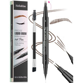 Yulinlon 9708 eyebrow pen precision tip close-up for natural strokes.