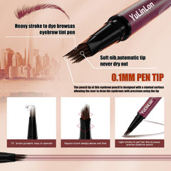 Yulinlon microblade tip enables precise hair-like brow strokes