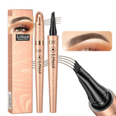 Yulinlon Q706 quad-tip close-up shows precise brow control and natural texture.