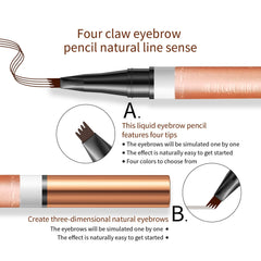 Yulinlon rose-gold packaging highlights a premium brow tool.