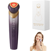 Yuonry 6-in-1 device demonstrating lift around eyes and neck.