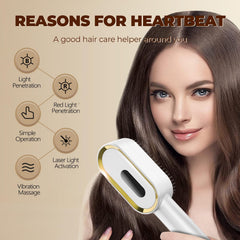 Yuxian Laser Hair Growth Comb side view, portable for home use
