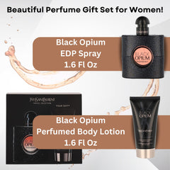 YSL Black Opium EDP box, premium packaging