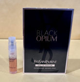 Yves Saint Laurent Black Opium sample bottle offers daily wear appeal.