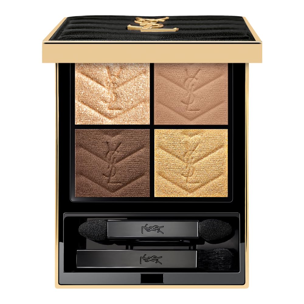 Yves Saint Laurent Couture Mini Clutch Eyeshadow Palette with four finishes for versatile, long-lasting eye looks.