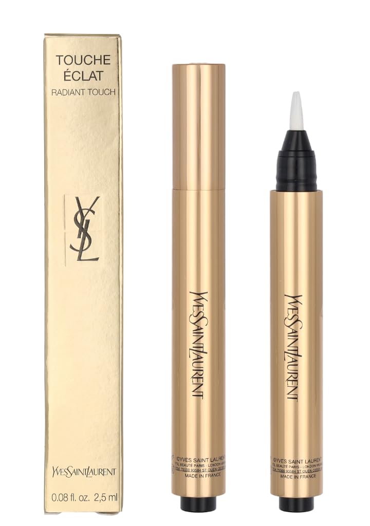 Yves Saint Laurent Radiant Touch with brush applicator for precise under-eye brightening.