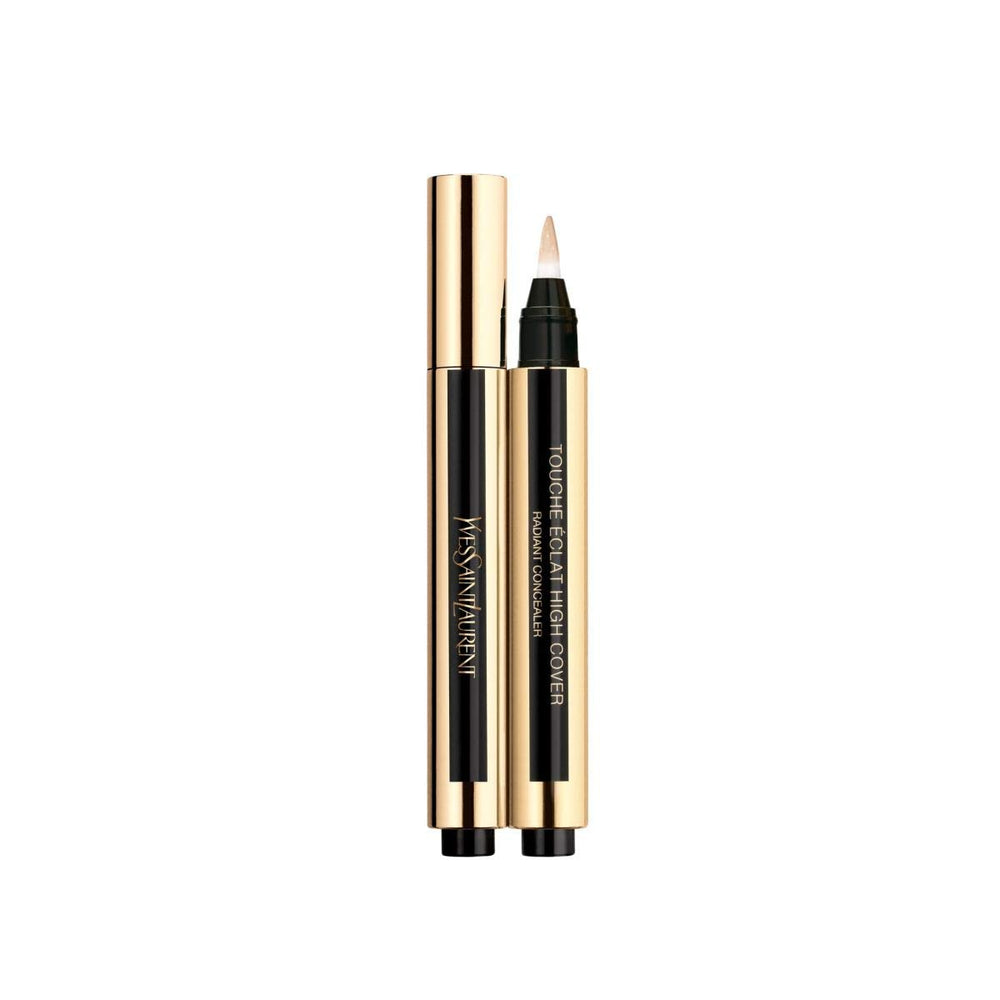 YSL Touche Éclat High Cover Concealer in Porcelain for radiant under-eye brightness