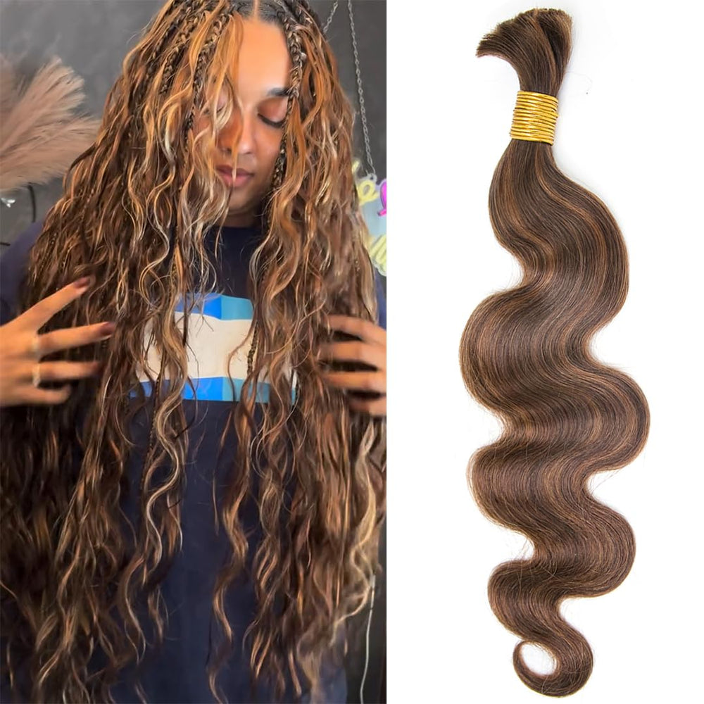 YWIGS bulk 18inch boho braiding hair ready for versatile looks