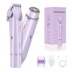YZDJQX bikini trimmer 2-in-1 dual head for versatile grooming