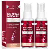 Yzmoffer 5% Minoxidil spray bottle for women, easy daily application.