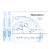 ZAMANIYA 5% Hyaluronic Acid Serum box for travel-ready hydration.