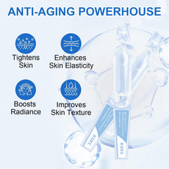 ZAMANIYA serum absorption illustration highlights quick, non-greasy hydration.
