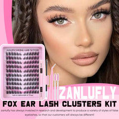 Zanlufly lash clusters enable DIY lash upgrades at home.