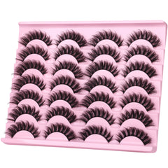 ZANLUFLY long-strip lashes create a natural extension-like look