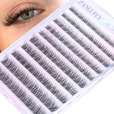 Zanlufly packaging for self-adhesive lash clusters with easy-to-use design