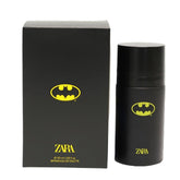 Zara Batmen DC Comics EDT bottle, bold fragrance for daily adventures