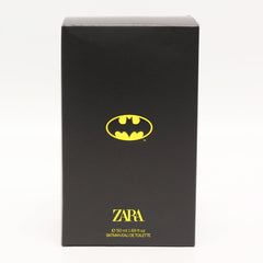 Zara Batmen DC Comics EDT finish with white musk for lasting aura