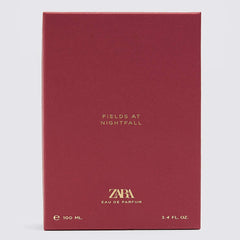 ZARA Fields at Nightfall EDP on wrist for long-lasting warmth.