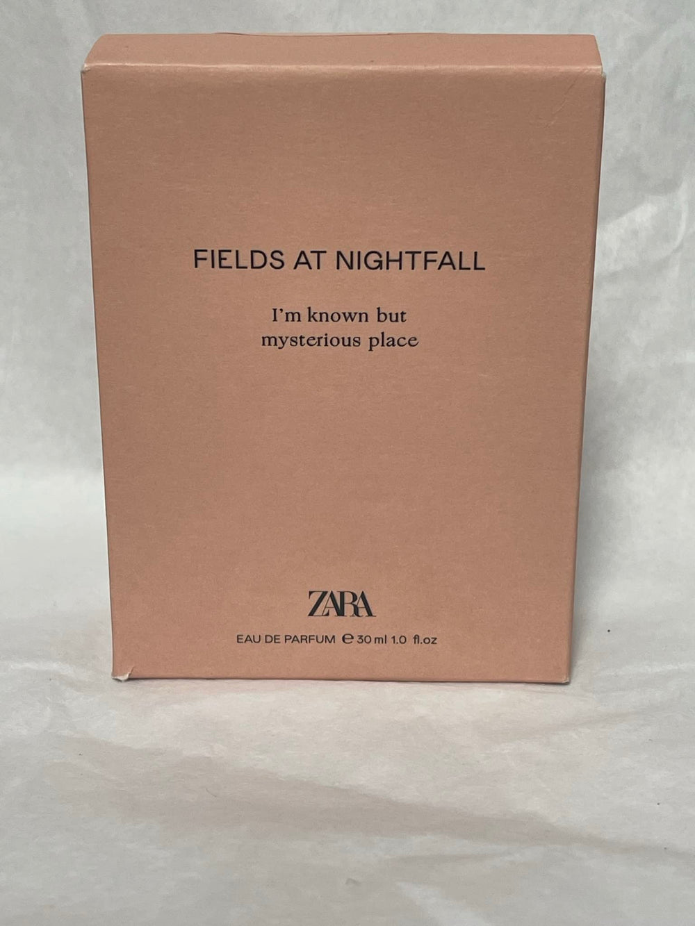 Zara Fields at Nightfall EDP 30ml bottle, ideal for evening wear and signature scent moments.