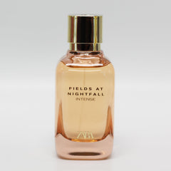 Zara Fields at Nightfall Intense packaging highlights premium 100ml bottle.