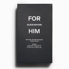Zara For Him Black Edition display shot, ideal for gifting or personal collection.