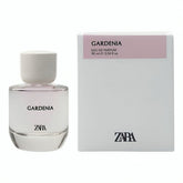 Zara Gardenia bottle front view, ideal for daily wear with white floral elegance.