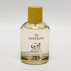 Zara Lion King Kids Perfume bottle closeup; bright, kid-friendly design for everyday wear.