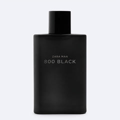 ZARA MAN 800 BLACK top-notes yuzu; fresh, premium citrus opening.